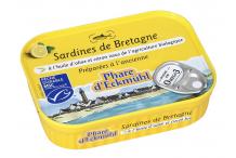 SARDINES A L'HUILE D'OLIVE ET CITRON