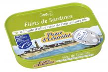 FILETS DE SARDINES A L'HUILE D'OLIVE
