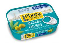 ANCHOIS ENTIERS A L'HUILE D'OLIVE