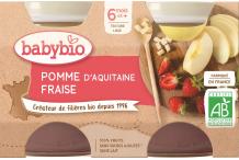 POMME FRAISE  2 BABYBIO