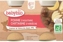 PETIT POT POMME CHATAIGNE X2