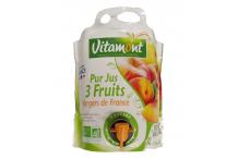 JUS 3 FRUITS DU VERGER POCHE SOUPLE 3L