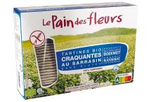 PAIN DES FLEURS SARRASIN SANS SEL 300G