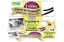 YAOURT VANILLE BOURBON 4X125G