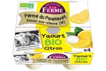 YAOURT CITRON 4X125G