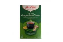 YOGI TEA THE VERT GINGEMBRE CITRON