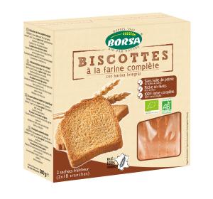 BISCOTTE A LA FARINE COMPLETE BORSA