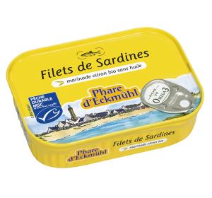 FILETS DE SARDINES AU CITRON