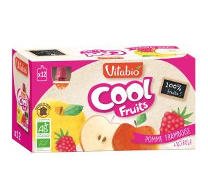 COOL FRUITS POMME FRAMBOISE ACEROLA X12