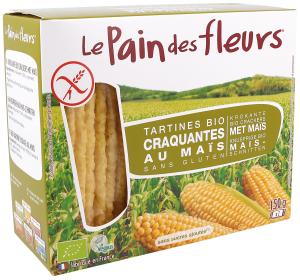 PAIN DES FLEURS AU MAIS 150G