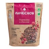MUESLI CROUSTILLANT FRAMBOISE CHOC 1KG
