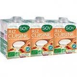 CREME CUISINE RIZ SOY X3