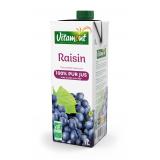 JUS DE RAISIN ROUGE TETRA 1L