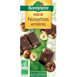 CHOCOLAT NOIR AUX NOISETTES ENTIERES