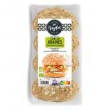 BUNS GRAINES S/SUCRE AJOUTES X4