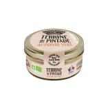TERRINE PINTADE POIVRE VERT BIO 120G