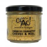 CREME DE COURGETTE CHEVRE ET MIEL 100G